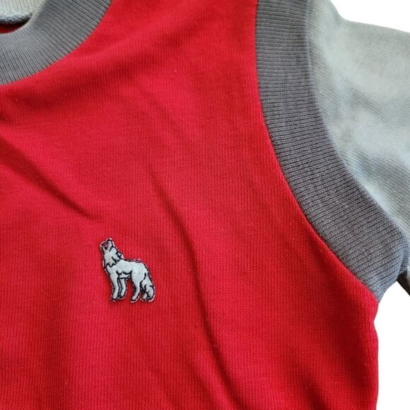 Vintage Coyote By Argo 70s Sweater Vest Shirt Two Tone Retro Toddler Top SZ 3T - Picture 3 of 7